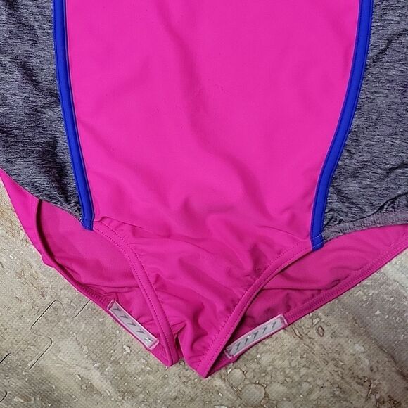 SPEEDO YOUTH GIRLS ONE PIECE BATHING SUIT SIZE 14 - Picture 4 of 9